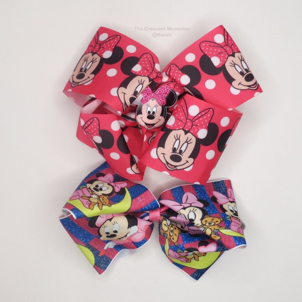 Bows: Minnie Mouse Valentine's day Theme
